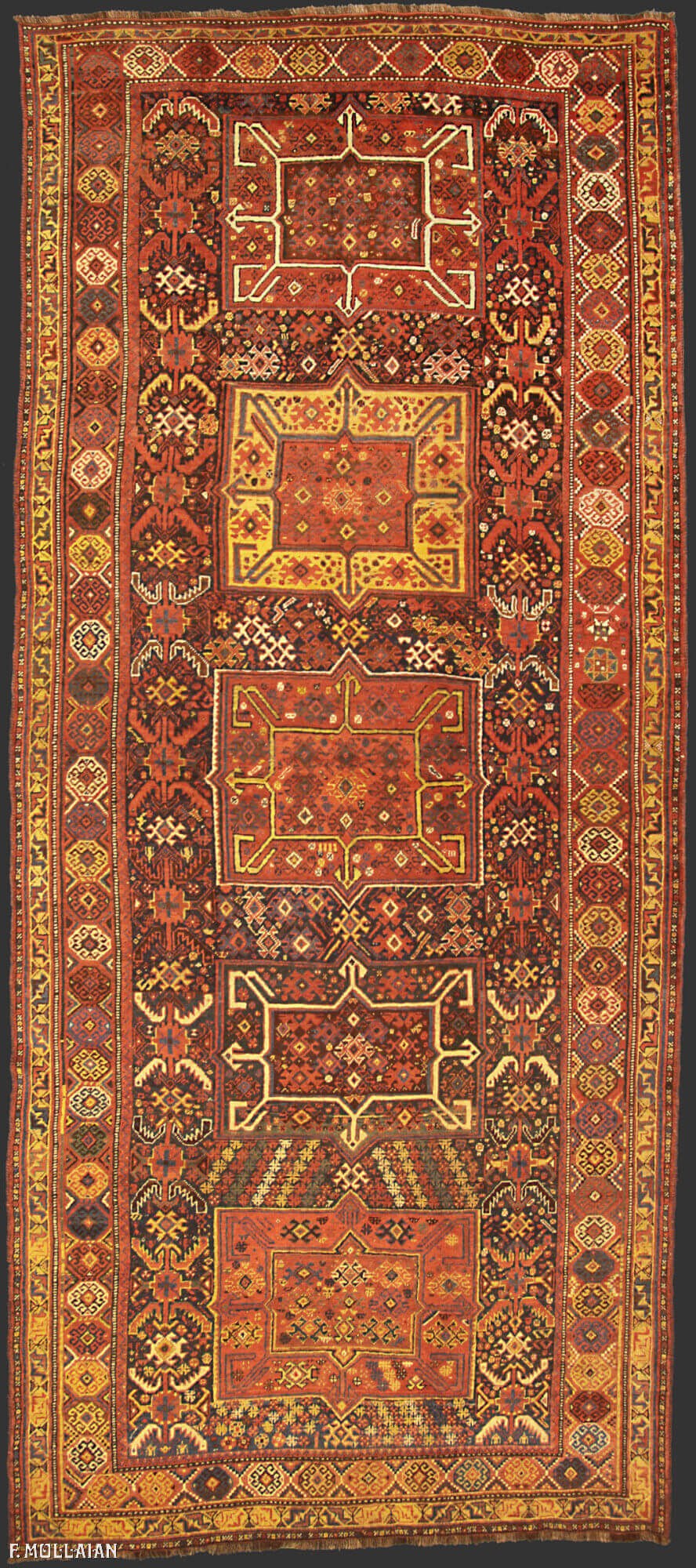 Antique Persian Khamse Carpet n°:70115487